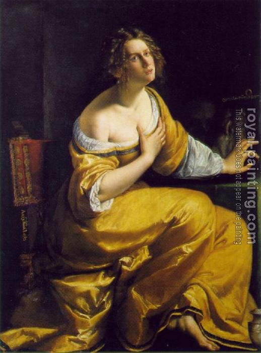 Artemisia Gentileschi : Mary Magdalen